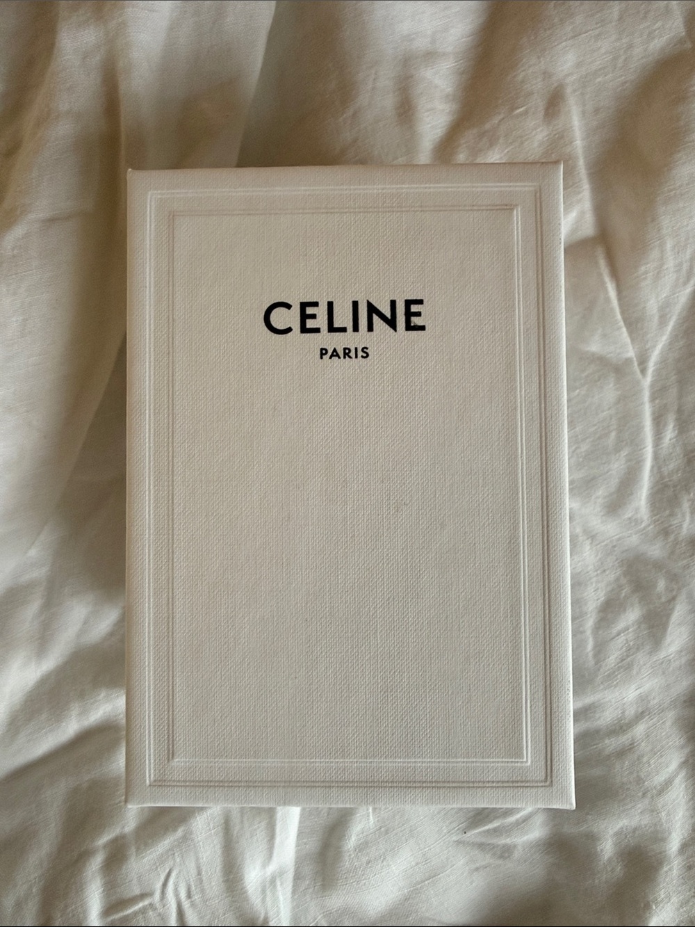 Celine White Textured Presentation Box
